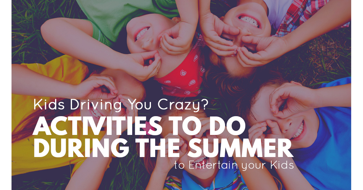 Energetic kids jumping on a trampoline and laughing during a summer break session.